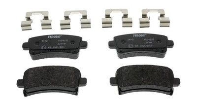 FERODO Bremsbelagsatz Scheibenbremse PREMIER FDB4252 für OPEL MALIBU CHEVROLET