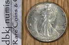1947 D Walking Liberty Half Dollar - 50¢ - AU About Uncirculated