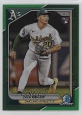2024 Bowman Chrome Green Refractor /99 Zack Gelof #78 13dp