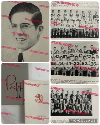 1952 Phillips Exeter Academy Prep School Pean Yearbook (Du Pont, Walter Bannard