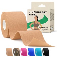 Kinesiology Tape 5m Roll [2024 Edition] Sports and Medical Tape for Joint and 2.30 per metre