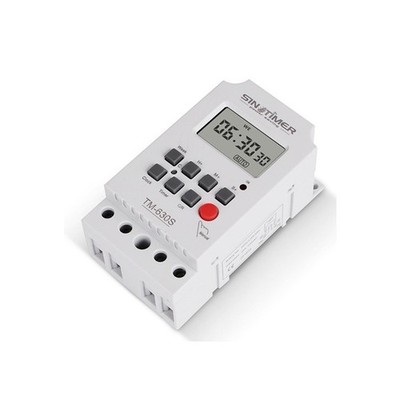 Zeitschaltuhr Digital Timer Switch 1 Sekunde bis 168 Stunden 1 Set 12V DC/AC