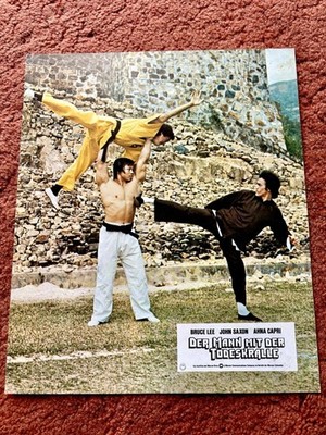 Der Mann mit der Todeskralle Aushangfoto, Bruce Lee, Bolo Yeung