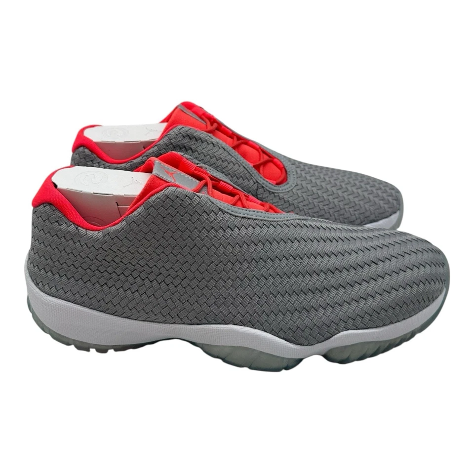 Nike Air Jordan Future Zapatos Bajos Para Hombres 9.5 Gris Lobo/Infrared Tenis 718948-023 Foto 2 de 4
