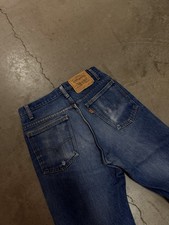 VINTAGE Levi s ORANGE TAB High Waisted Straight Leg Jeans W28 L32 Women s