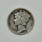 Beautiful 1939 Mercury Dime, VG-F