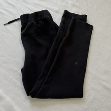 Lululemon On The Fly Pant Woven 28" Active Jogger Black Women's Size 2