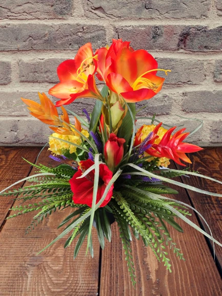 Quality silk on sale flower arrangements