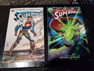 Superman by Gene Yang, Romita Jr - Vols 1 & 2 Tpb Lot 