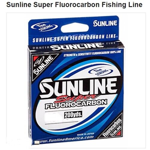 SUNLINE Super Fluorocarbon 100% Fishing Line 185mt speciale agonismo IL TOP!