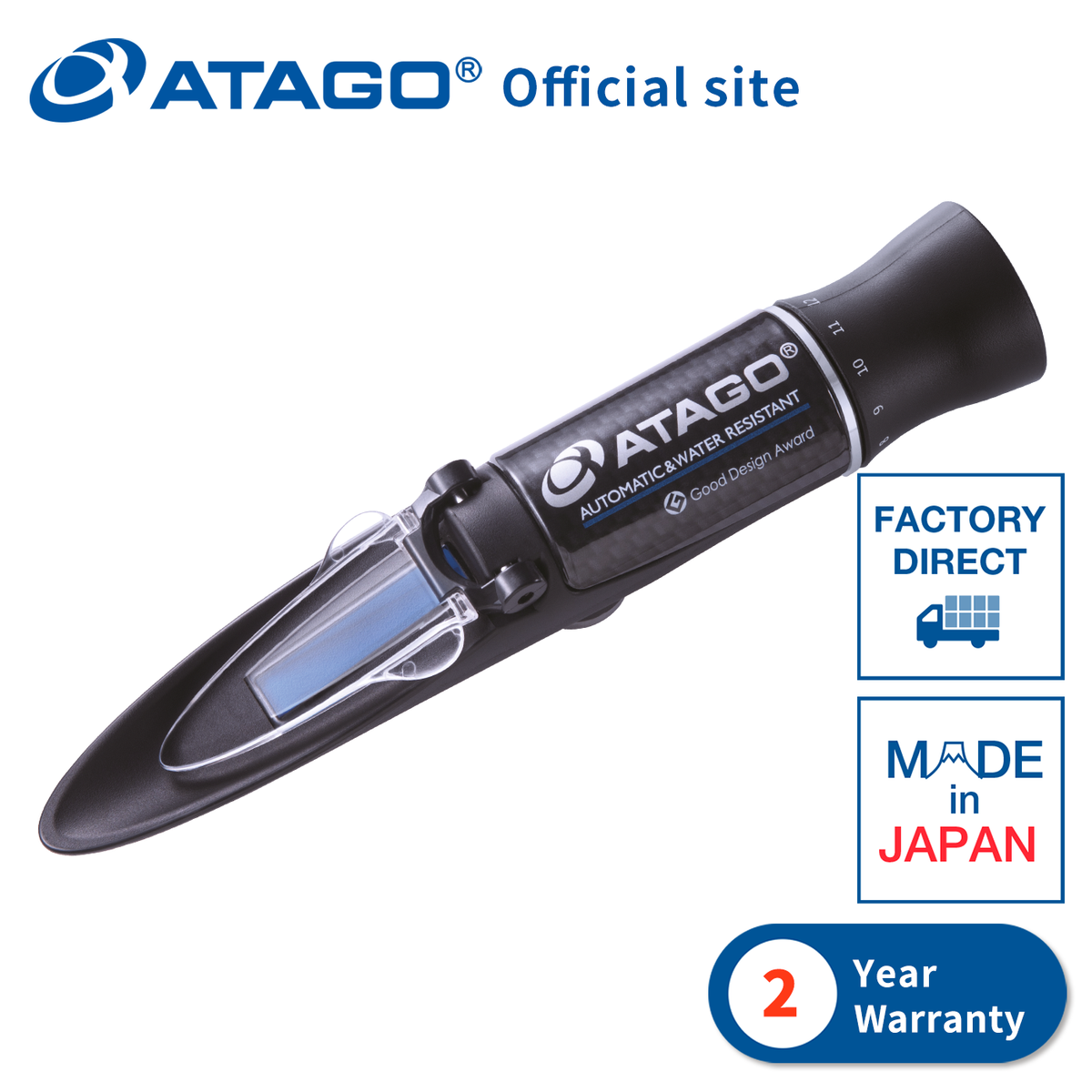 ATAGO official site ATAGO Honey Refractometer MASTER-HONEY ATAGO official site ATAGO Honey Refractometer MASTER-HONEY
