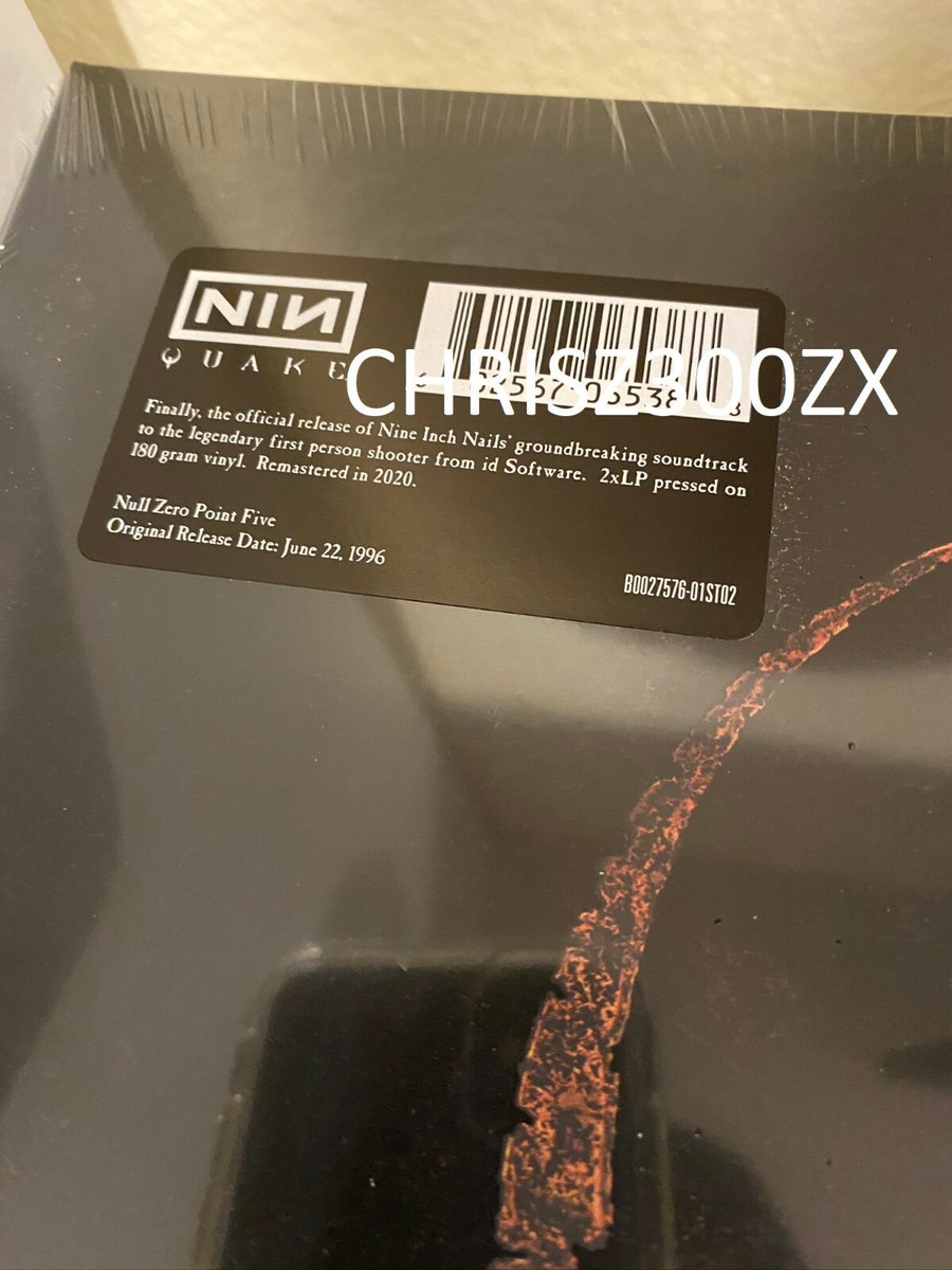 Quake Remastered Vinyl Record Soundtrack NIN Nine Inch Nails