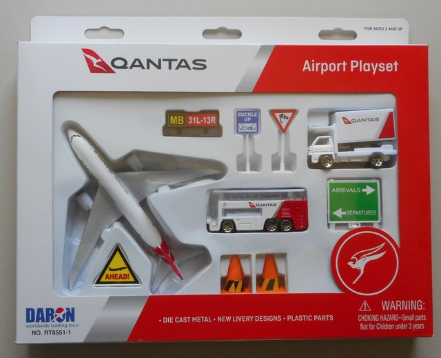 qantas airport playset