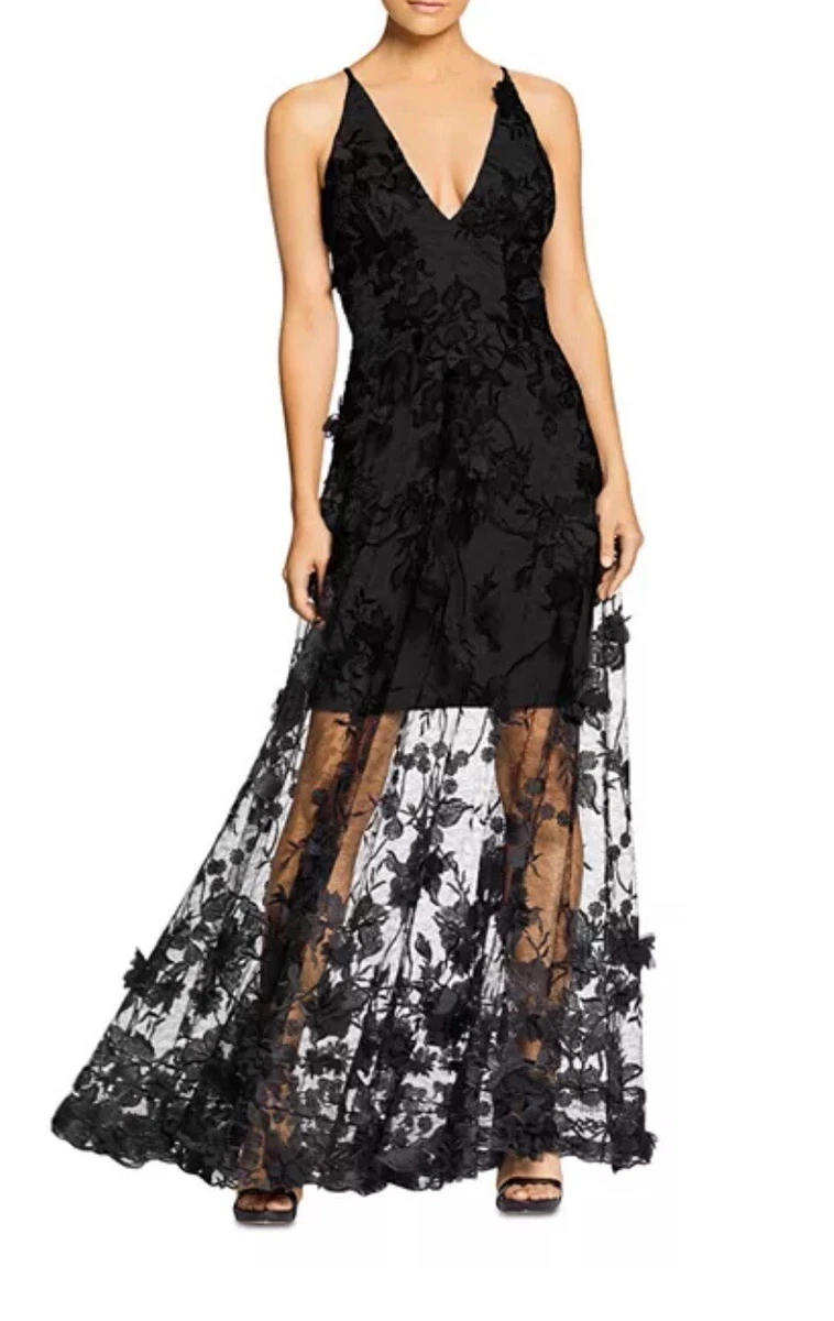 Black Lace Formal Dresses for Women for sale | eBay