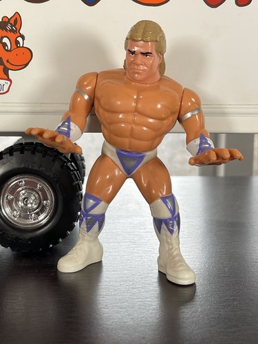WWF Hasbro Lex Luger Series 8 Titan Sports Mint! A...