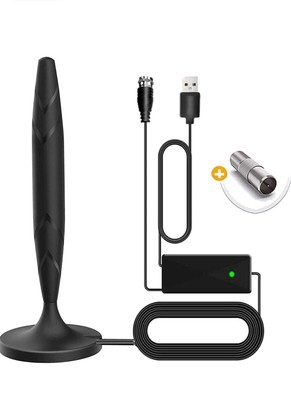 Digital Amplified 4K HD Indoor Smart TV Antenna   60 120 Miles