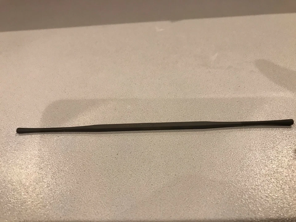 6-1/2" Die Sinker's Riffler File, Style 9, 2 Cut, New Vallorbe-Glardon-Nicholson - Image 4 of 4