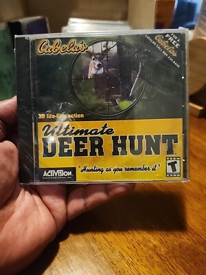 Cabela's Ultimate Deer Hunt (PC, 2001, Activision) CD-ROM USA Win 95/98/ME