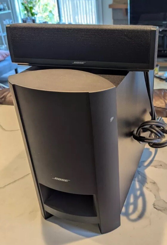 BOSE CineMate 10 Home Theater Speaker System With Remote Control