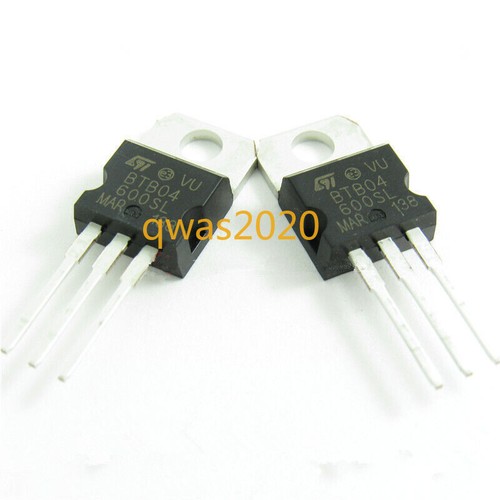 10 Triac BTB04-600SL TO-220 – 4A 600V, Transistor Per Elettronica E Progetti Fai Da Te – Chanzon - 3