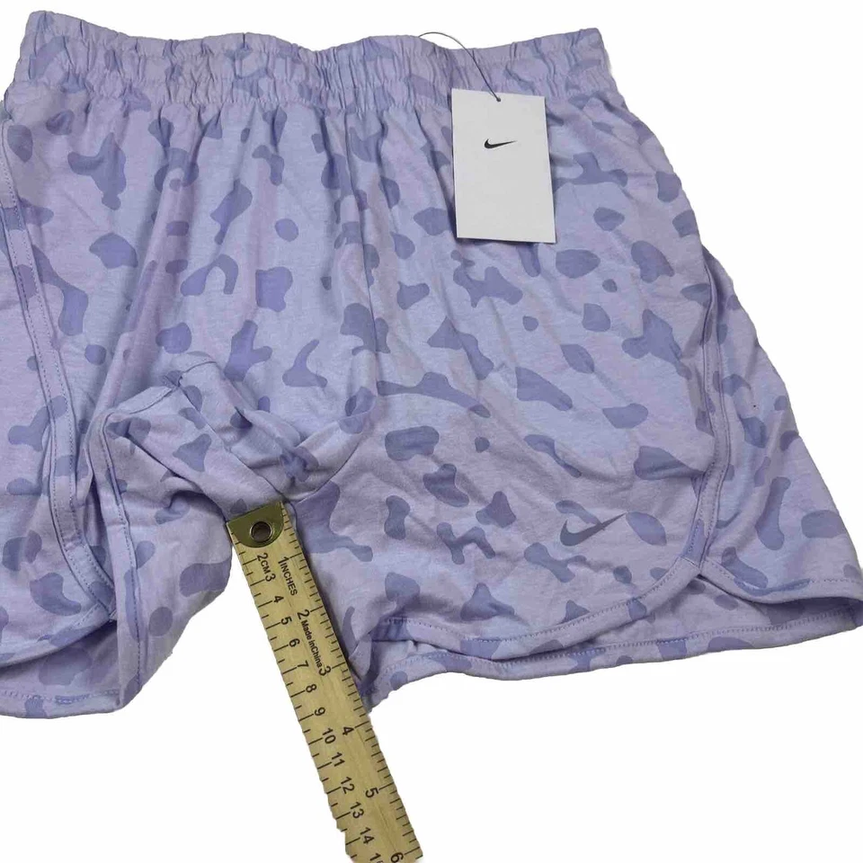 Nike Dri-FIT Kids Training 4” Shorts Purple, Lined Size L Animal, Print MSRP$38 - Image 4 of 4