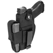 Universal IWB OWB Gun Holster Right Left Hand Pistol Holster with Magazine Pouch