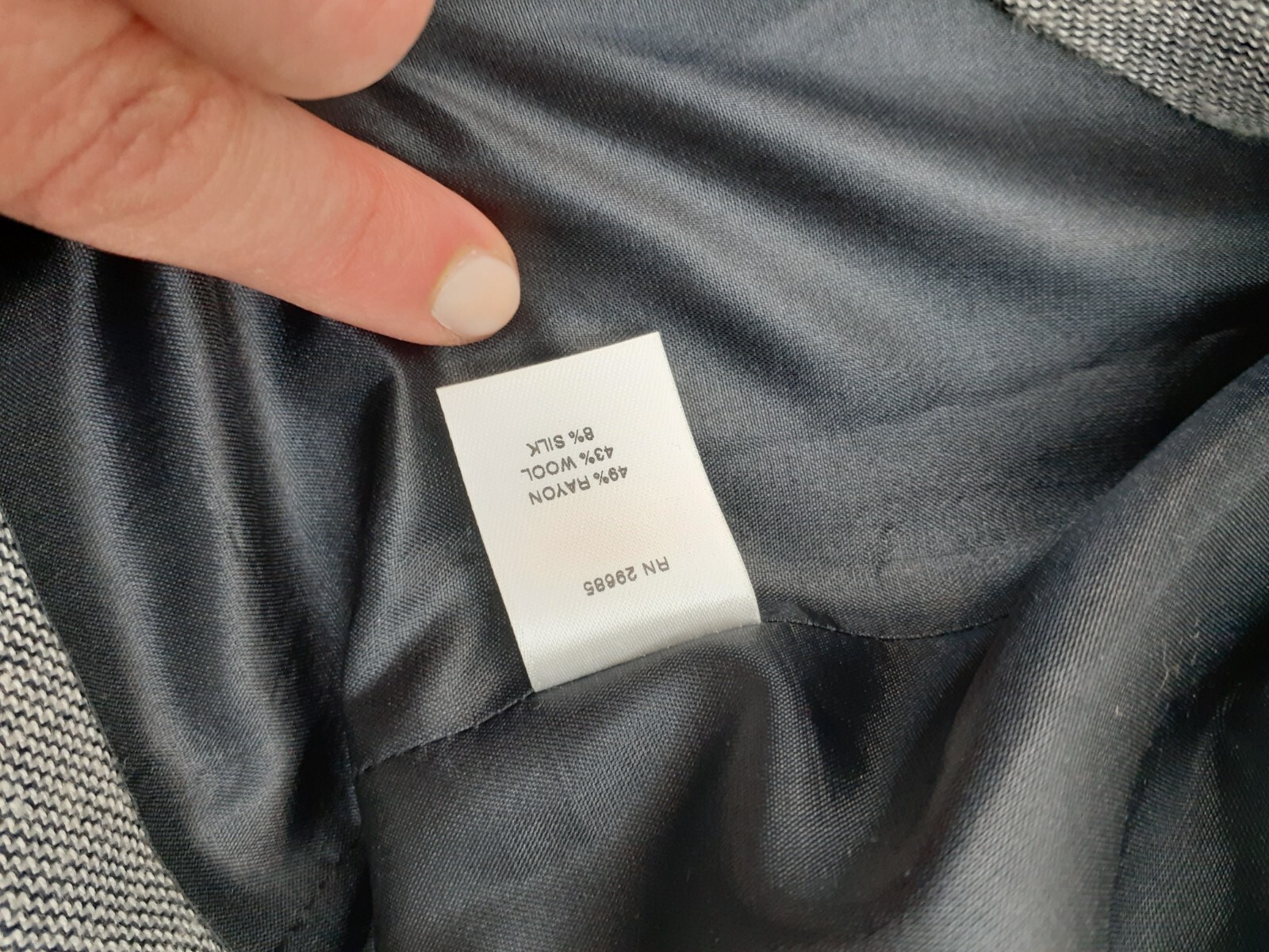 Pendleton Blazer Jacket Womens Plus 22W Navy Blue… - image 6