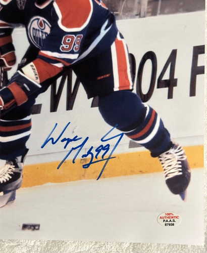 Wayne Gretzky Signed Edmonton Oilers 8x10 Photo with COA - Picture 4 of 6