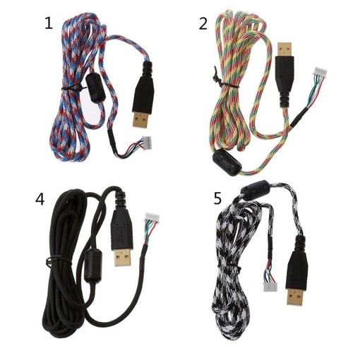 Soft Durable Mouse Line Replacement Mouse Accessories Mouse Wire Wear-resistant
