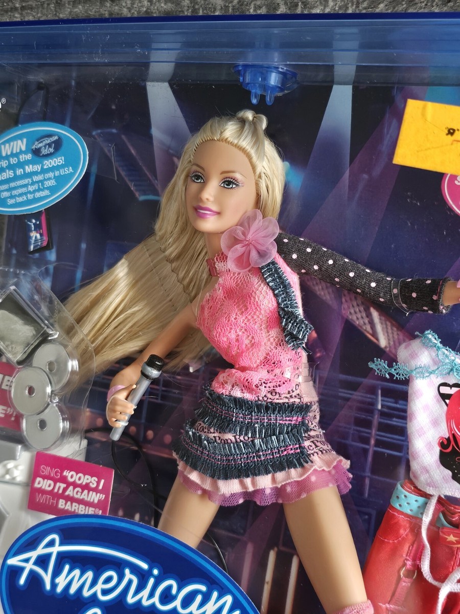 邦楽 ARAE DISCO DANCING DOLL / FUNKY Dr. American Idol Barbie Doll with Working Mini Karaoke Machine