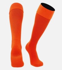 TCK Youth Unisex Multisport Size Small 13C-4Y Orange Athletic Socks 2 Pairs