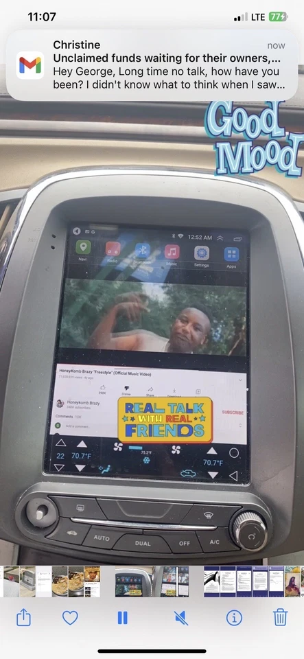 9.7 inch car radio Fascias for Buick Lacrosse 2009-2012 Frame gps android player - Imagem 2 de 2