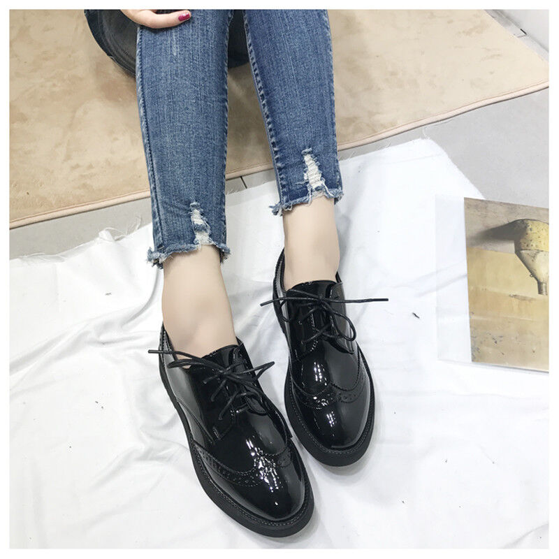 Black Lace Up Brogues | New Look
