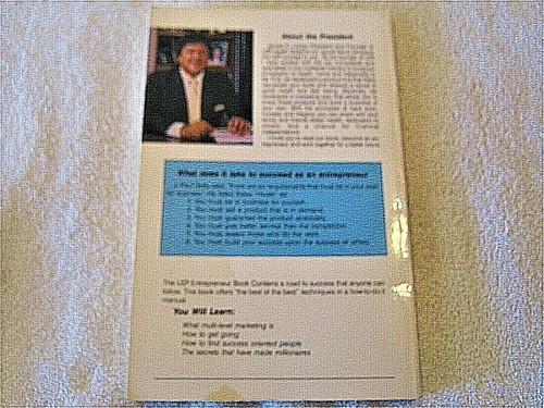 THE US3 ENTREPRENEUR MLM - JAMES C. LORIGO - MULTI-MARKETING HOW TO RARE INSIGHT - Picture 6 of 6