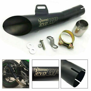 Universal 38-51mm Motorcycle GP Exhaust Pipe  Muffler Silencer with DB Killer