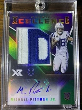 2020 XR Rookie Xcellence Autograph Green RC  Michael Pittman Jr. 2/5