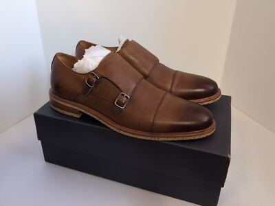WARFIELD & GRAND Men\'s Brown Cap Double Monk Strap Leather Loafers Warfield & Grand Hemlock Monk Strap Loafer (Men) | Nordstrom main image 3