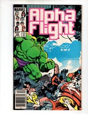 Marvel Comics Alpha Flight Volume 1 Book #29 VF+ 1985