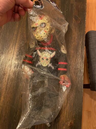 Mezco Cinema Fear Friday 13th Convention Exclusive Limited Jason Voorhees Plush - Picture 2 of 11