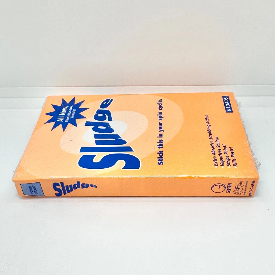 SLUDGE - Nirvana White Zombie Nymphs Promo (Cassette, 1992) *SEALED* 90s Grunge - Image 3 of 4