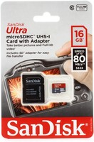 Sandisk Ultra Microsdhc Card - 16gb, Class 10/uhs- on sale Sandisk Ultra Microsdhc Card - 16gb, Class 10/uhs- on sale