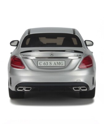 Mercedes-Benz C-Class C63 S AMG W205 Sedan 2015 Silver Met 1:18 Gt