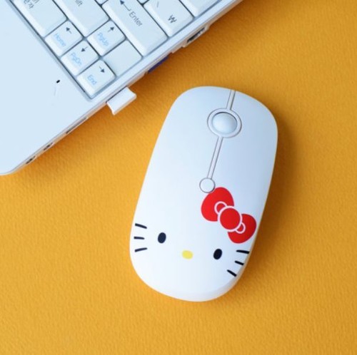 Hello Kitty Low-Noise Wireless Mouse (2 color) - Picture 6 of 7