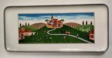 Vintage Villeroy & Boch Luxembourg Design NAIF Porcelain Serving Tray