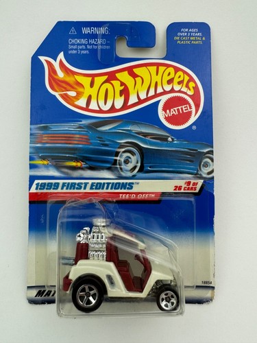 Hot Wheels 1999 First Editions #9 Tee'd Off - Blue Diecast Collectible Car