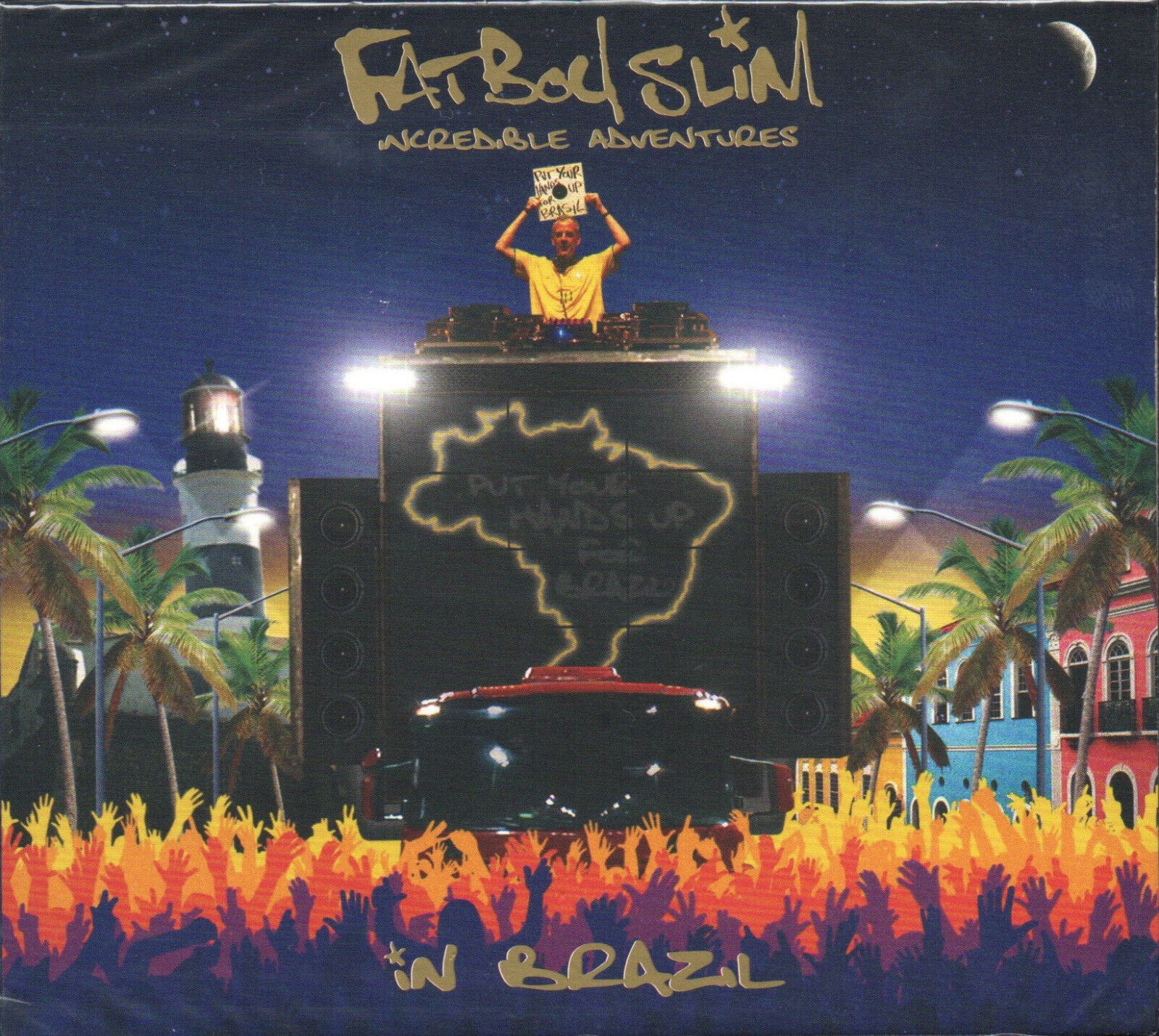 Fatboy Slim CD Incredible Adventures In Brazil Brand New Made In Brazil Digipak