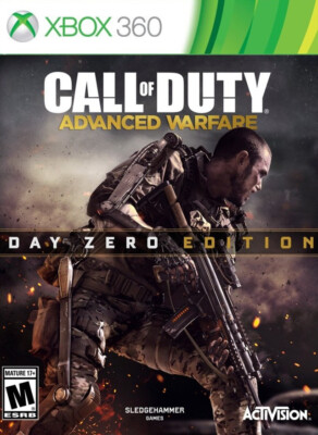 Call of Duty: Advanced Warfare Day One Edition (Xbox 360) Case & Both Game Discs