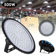 500W UFO LED High Bay Light Shop Lights Warehouse Commercial Lighting Lamp Watt