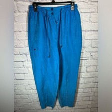 N SANDWASH SILK by BIANCA Vintage Pants high waisted baggy women's size small