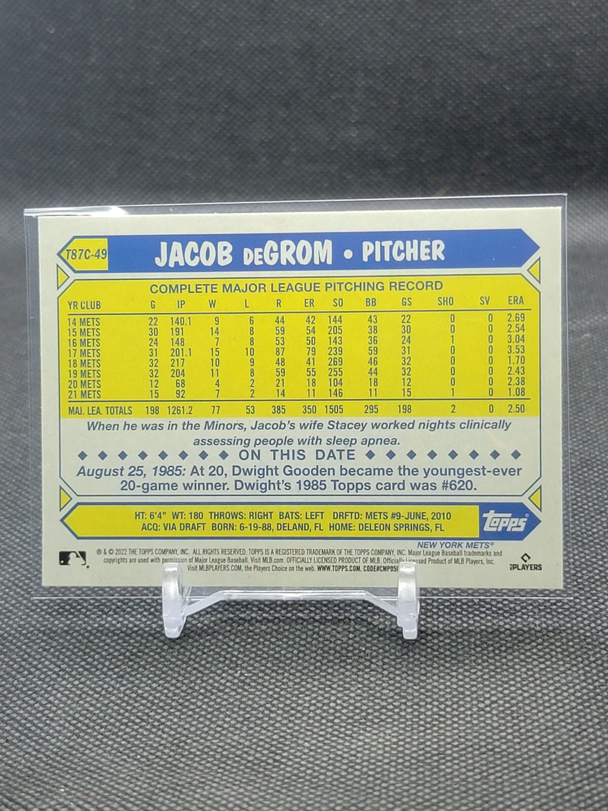 New York Mets *Choose Your Baseball Card* Inserts Rookies Autos (Updated 7/26) - Picture 240 of 512